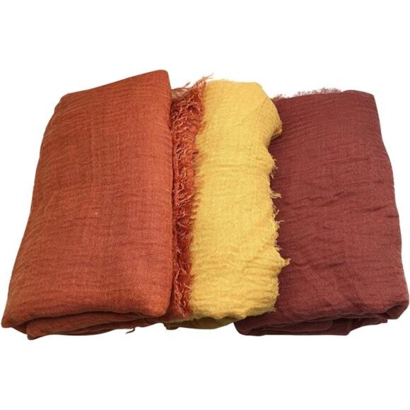 Women Scarf Shawl for All Season 3PCS Scarve Wrap Scarve. - Picture 3 of 7